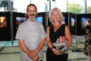António Mil-Homens and Genoveva Oliveira, art curator